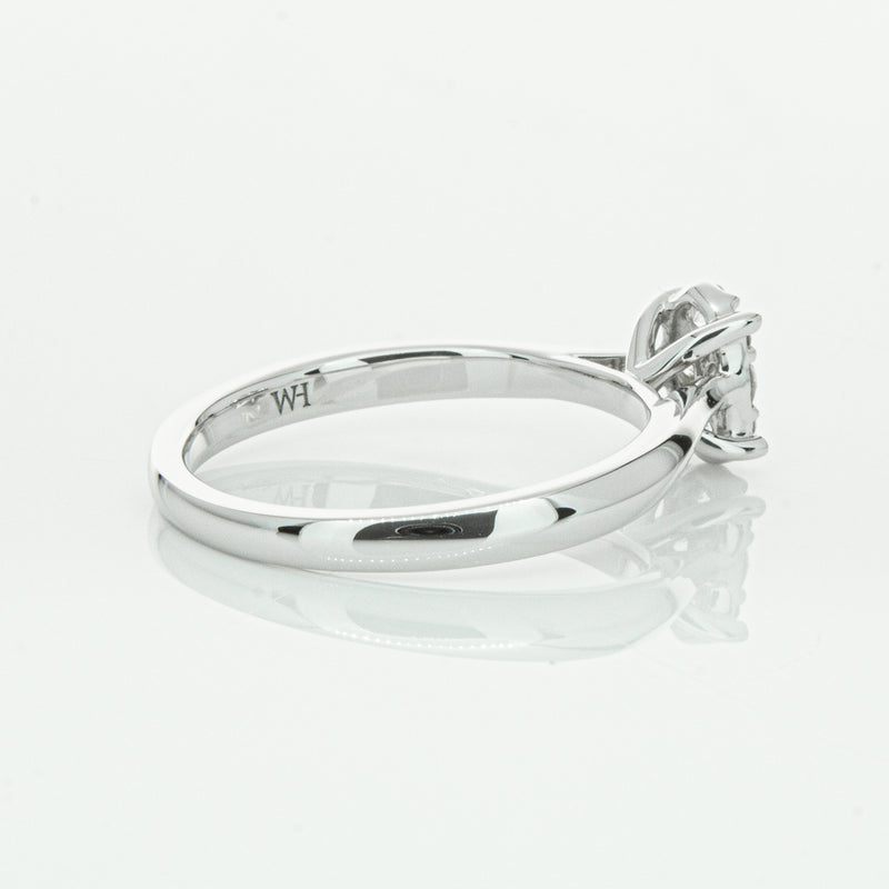 14ct White Gold Diamond Mila Ring-Ring-Walker & Hall