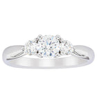 Platinum .50ct Diamond Elysian Ring - Ring - Walker & Hall