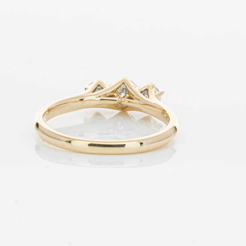 14ct Yellow Gold .70ct Diamond Charis Ring-Ring-Walker & Hall