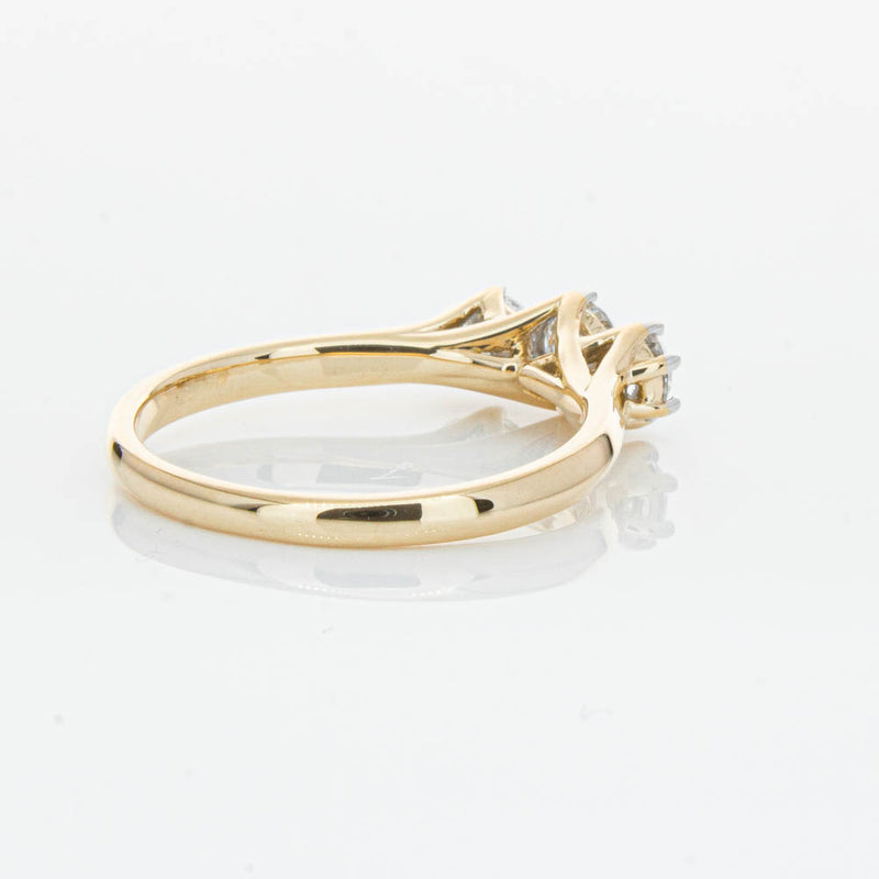 14ct Yellow Gold .70ct Diamond Charis Ring-Ring-Walker & Hall