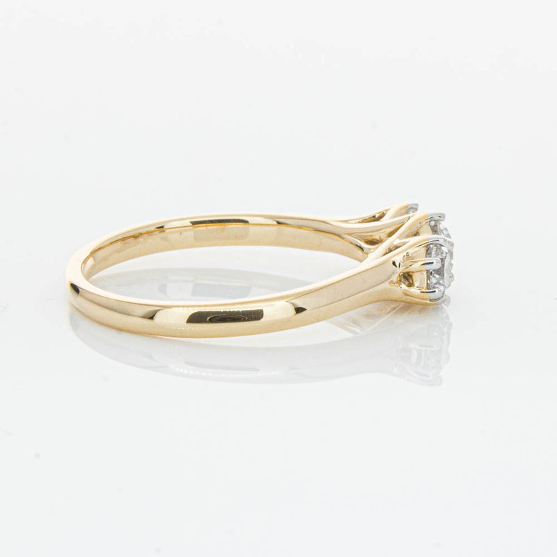 14ct Yellow Gold .70ct Diamond Charis Ring-Ring-Walker & Hall