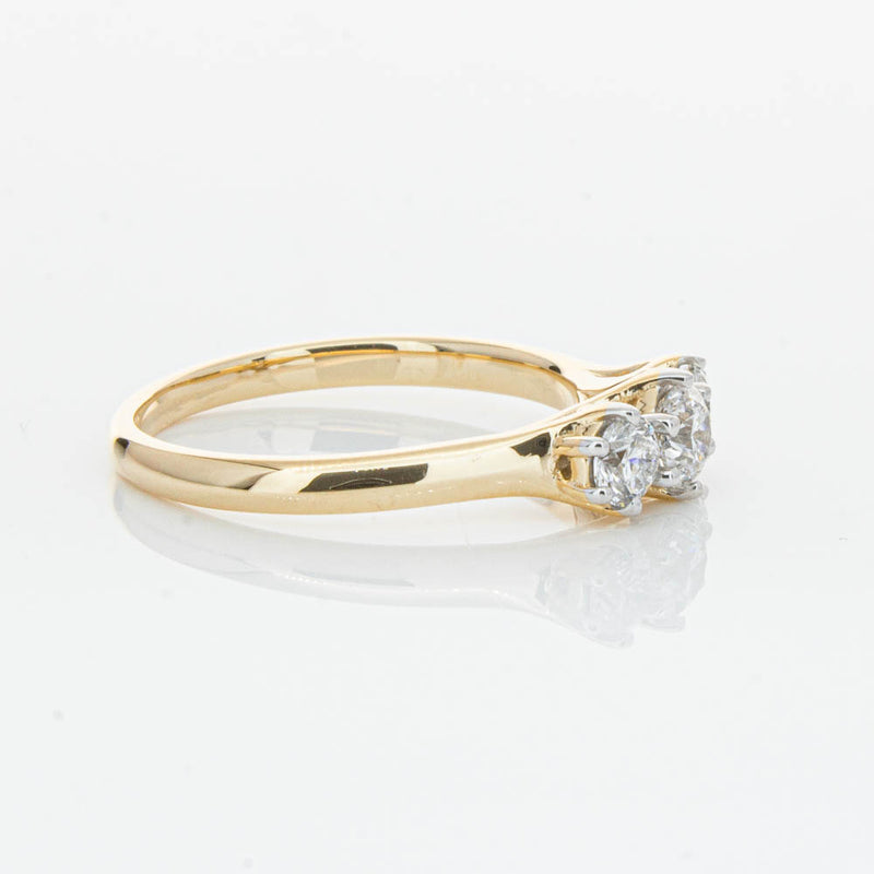 14ct Yellow Gold .70ct Diamond Charis Ring-Ring-Walker & Hall