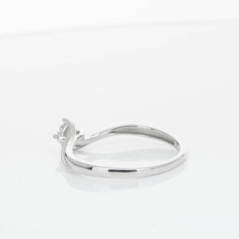 14ct White Gold Diamond Tango Ring-Ring-Walker & Hall