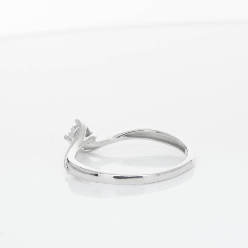 14ct White Gold Diamond Tango Ring-Ring-Walker & Hall