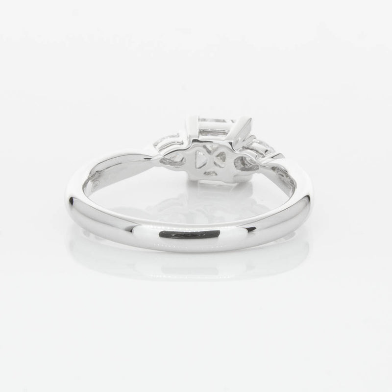 18ct White Gold 1.02ct Princess Cut Diamond Ayla Ring-Ring-Walker & Hall