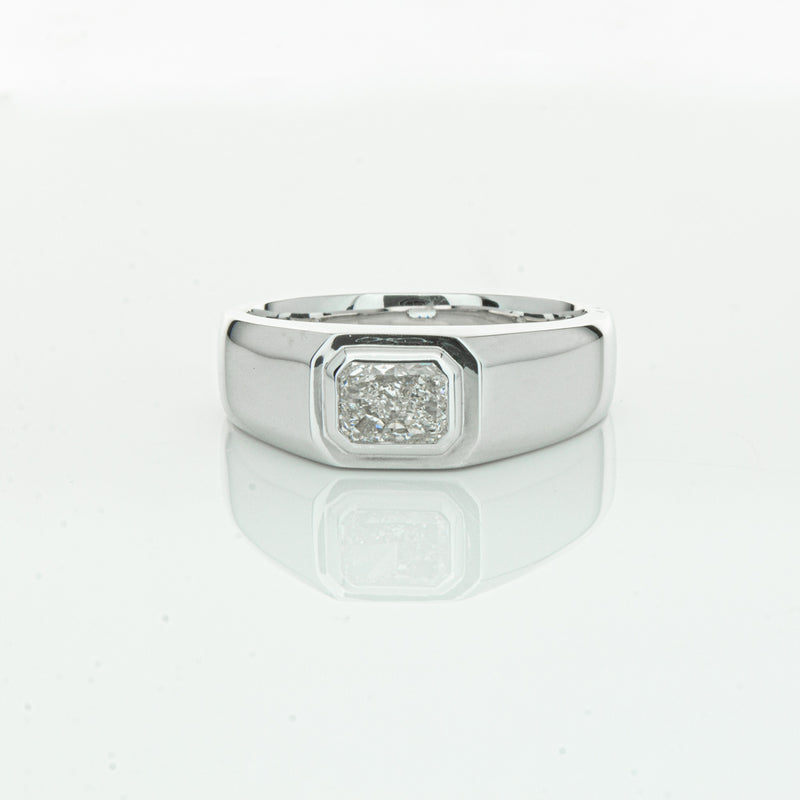 14ct White Gold Diamond Ring-Ring-Walker & Hall