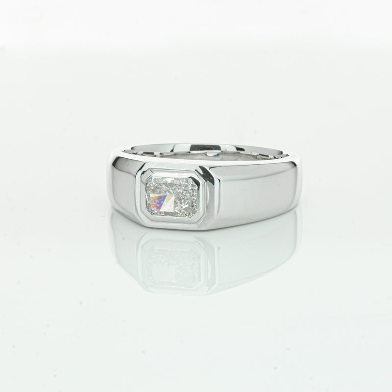 14ct White Gold Diamond Ring-Ring-Walker & Hall