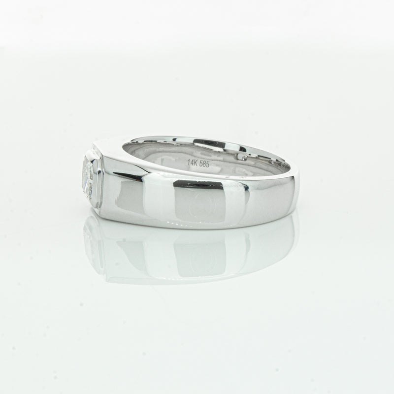 14ct White Gold Diamond Ring-Ring-Walker & Hall