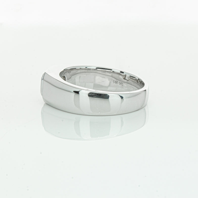 14ct White Gold Diamond Ring-Ring-Walker & Hall