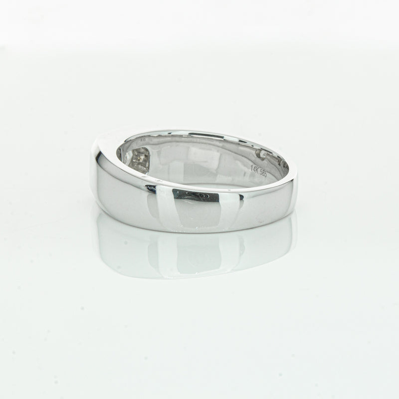 14ct White Gold Diamond Ring-Ring-Walker & Hall