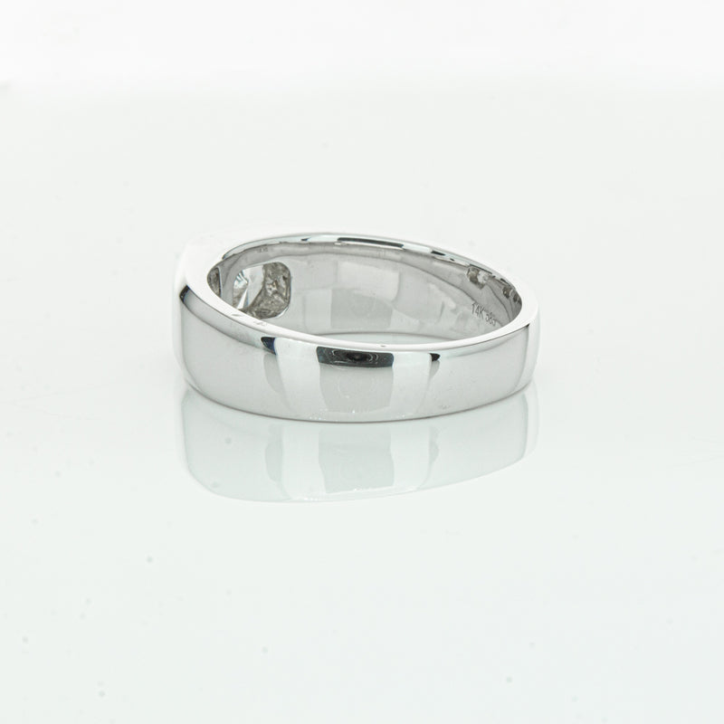 14ct White Gold Diamond Ring-Ring-Walker & Hall