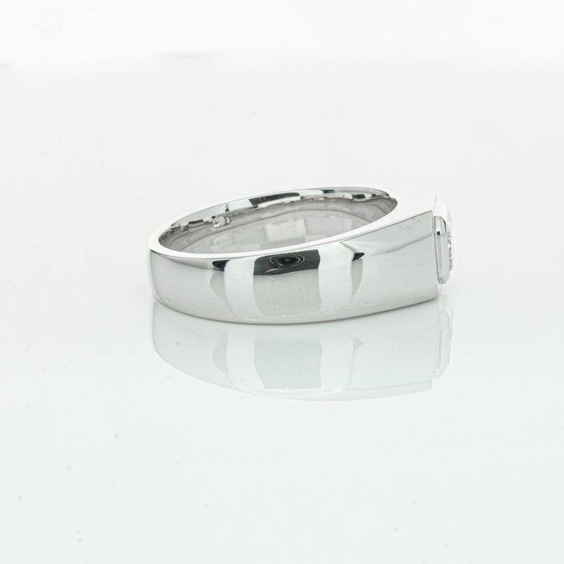 14ct White Gold Diamond Ring-Ring-Walker & Hall