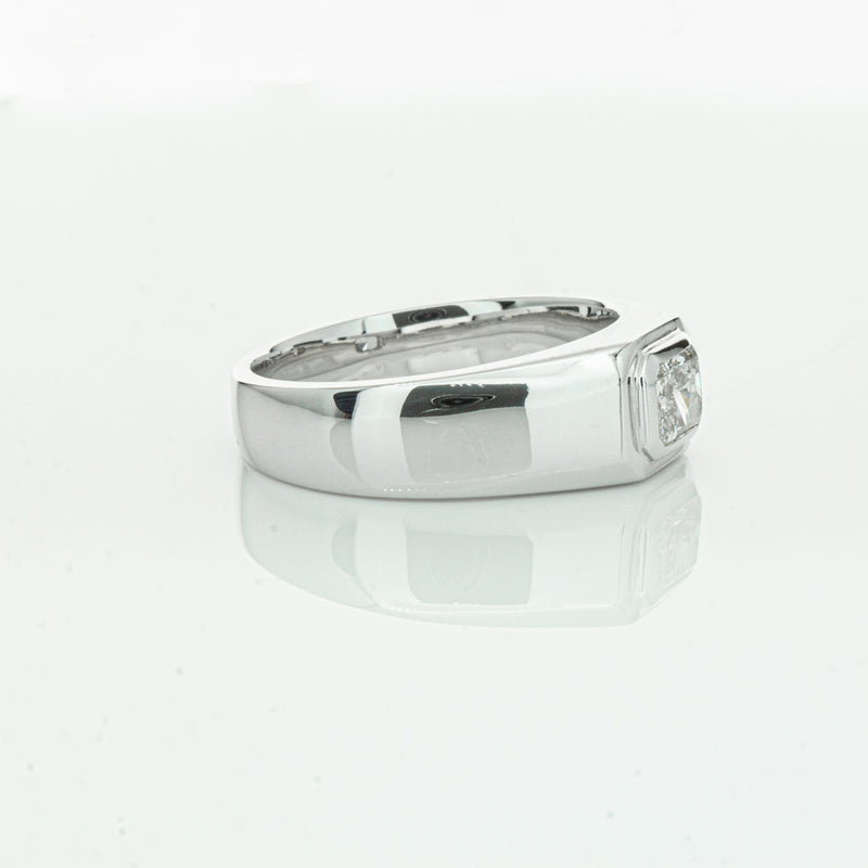14ct White Gold Diamond Ring-Ring-Walker & Hall
