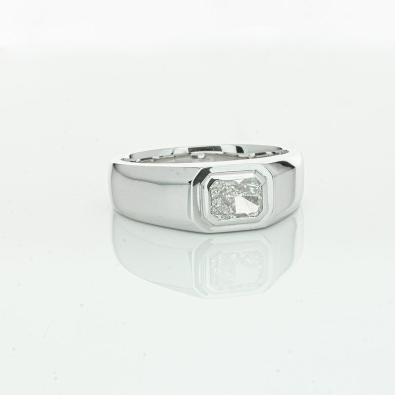14ct White Gold Diamond Ring-Ring-Walker & Hall
