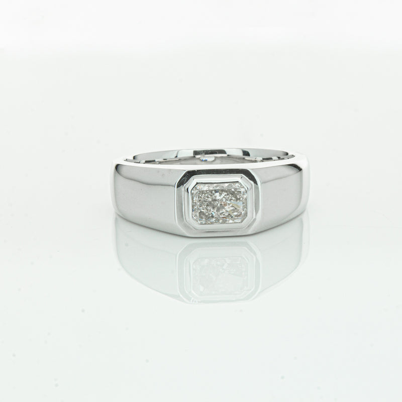 14ct White Gold Diamond Ring-Ring-Walker & Hall