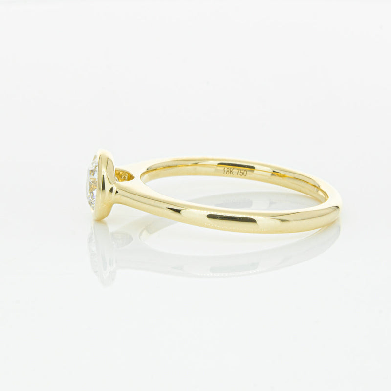 18ct Yellow Gold .50ct Diamond Natalia Ring-Ring-Walker & Hall