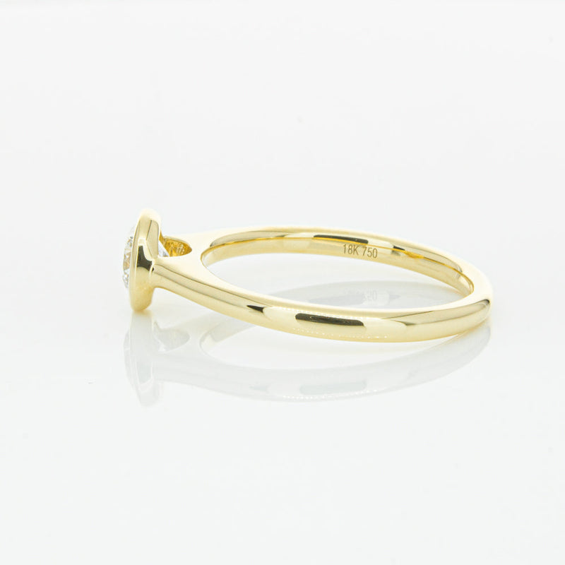 18ct Yellow Gold .50ct Diamond Natalia Ring-Ring-Walker & Hall