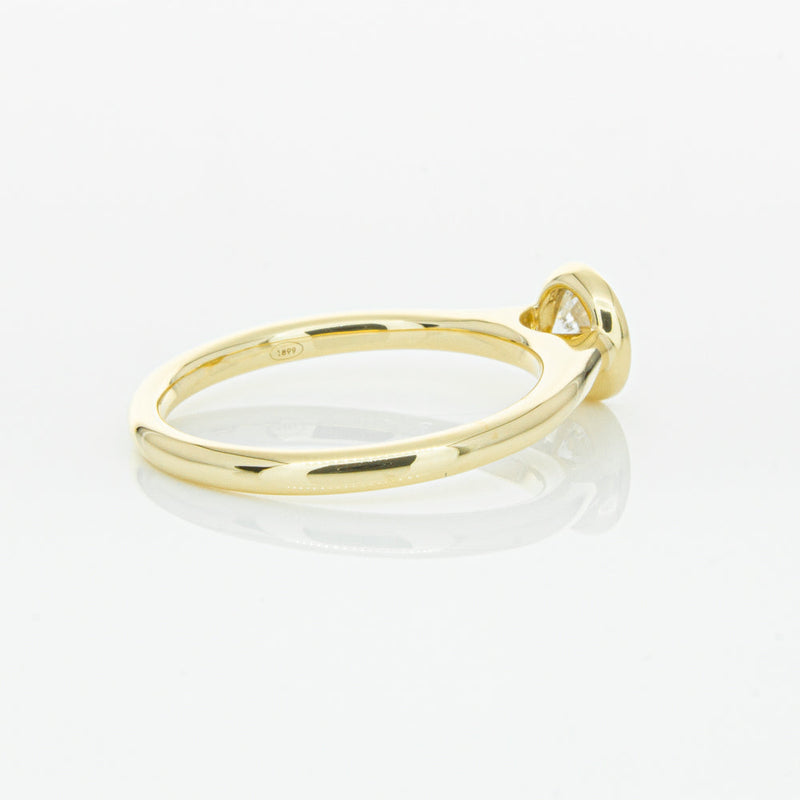 18ct Yellow Gold .50ct Diamond Natalia Ring-Ring-Walker & Hall