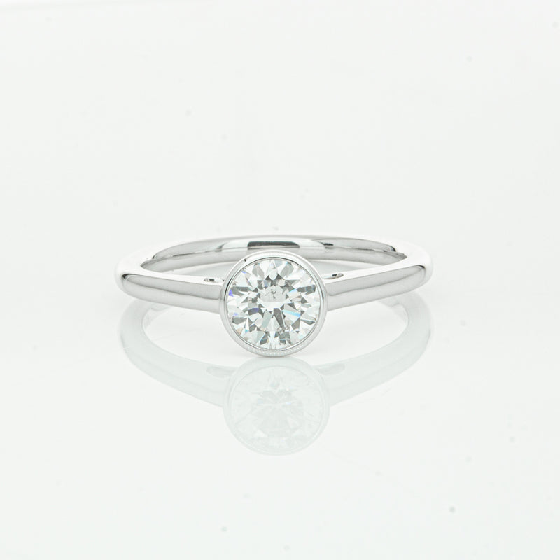 18ct White Gold .71ct Diamond Natalia Ring-Ring-Walker & Hall