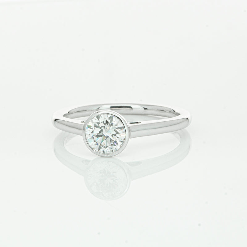 18ct White Gold .71ct Diamond Natalia Ring-Ring-Walker & Hall