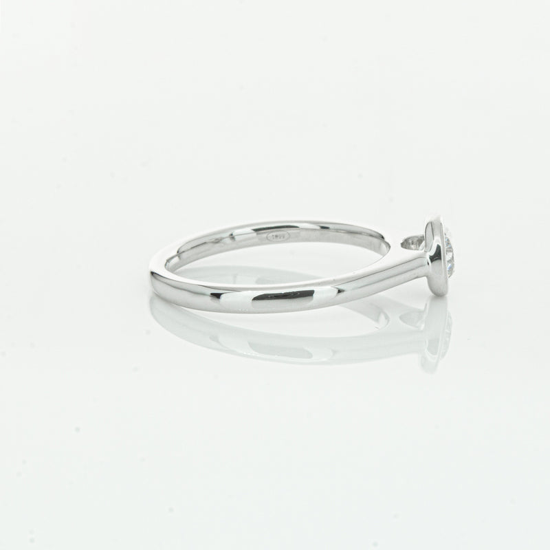 18ct White Gold .50ct Diamond Natalia Ring-Ring-Walker & Hall