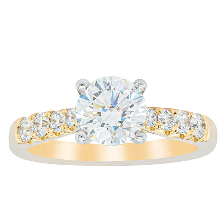 18ct Yellow Gold 1.20ct Diamond Phoenix Ring-Ring-Walker & Hall