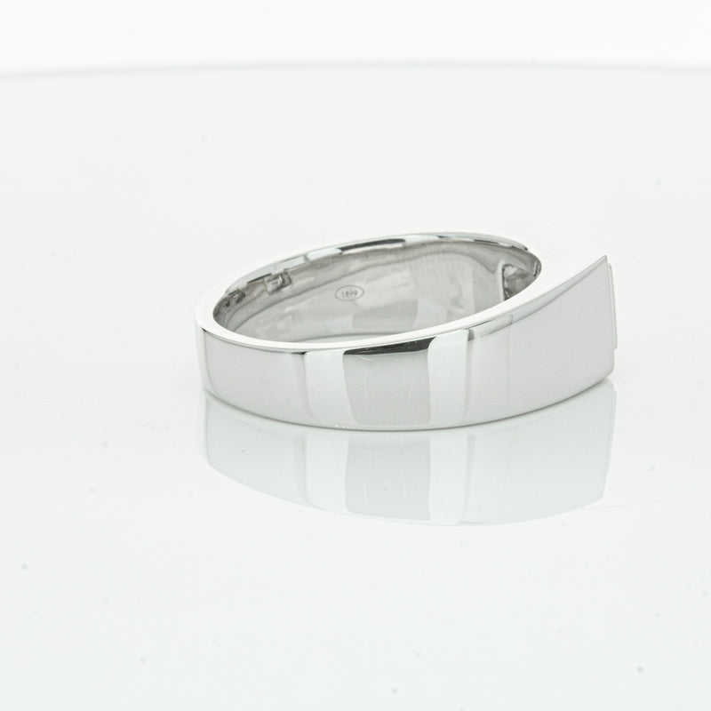 Platinum 1.40ct Baguette Diamond Mens Ring-Ring-Walker & Hall