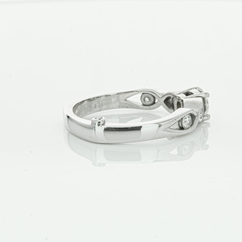 Deja Vu 9ct White Gold .50ct Diamond Ring-Ring-Walker & Hall