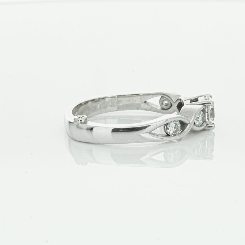 Deja Vu 9ct White Gold .50ct Diamond Ring-Ring-Walker & Hall