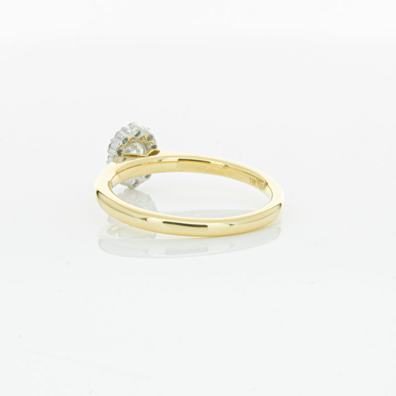 18ct Yellow Gold Diamond Cello Ring-Ring-Walker & Hall