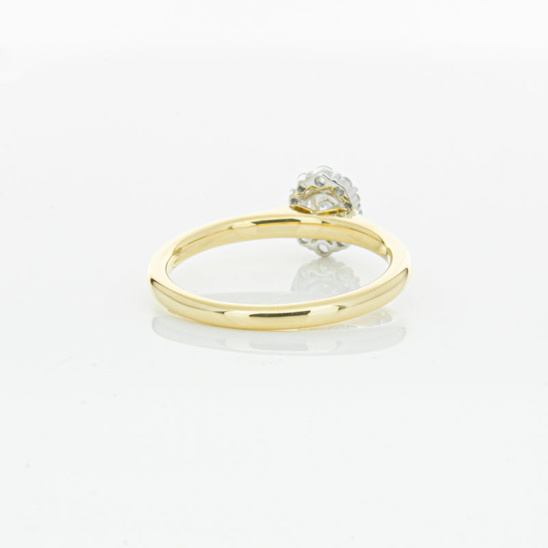 18ct Yellow Gold Diamond Cello Ring-Ring-Walker & Hall