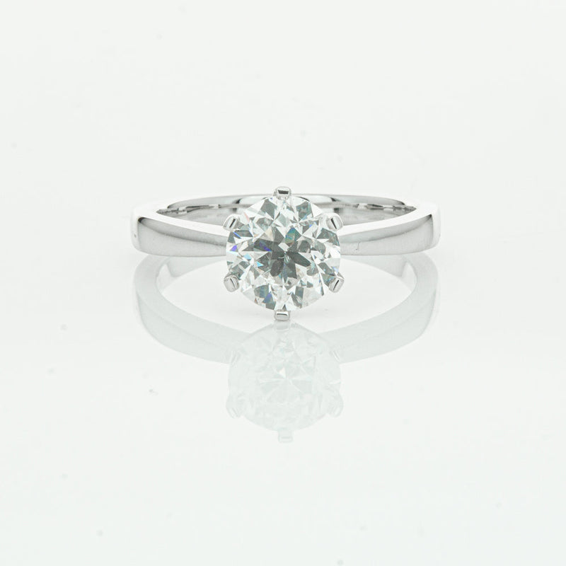 18ct White Gold 1.50ct Diamond Nova Ring-Ring-Walker & Hall