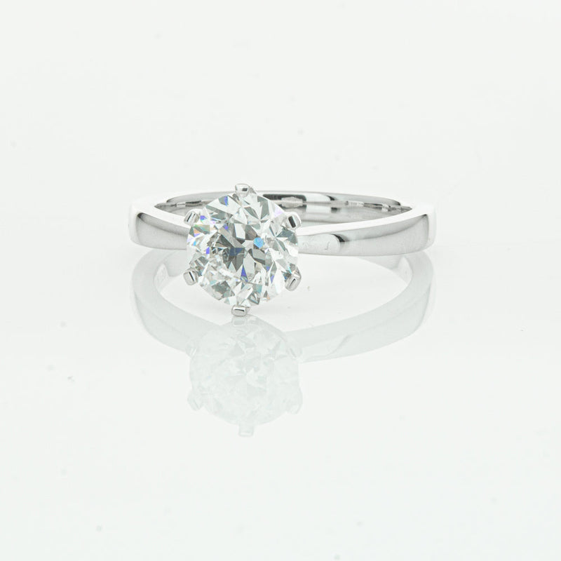 18ct White Gold 1.50ct Diamond Nova Ring-Ring-Walker & Hall