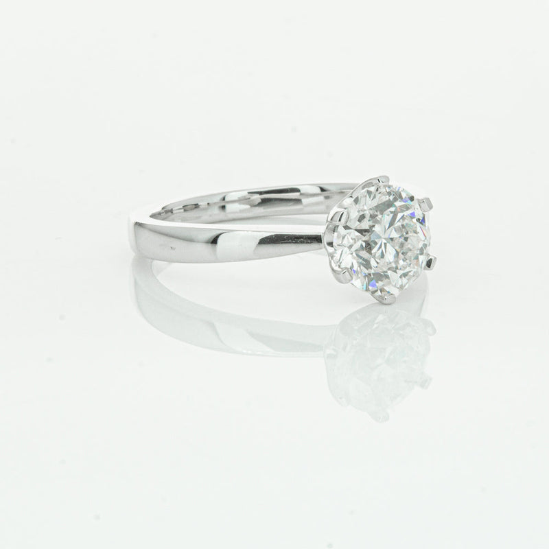 18ct White Gold 1.50ct Diamond Nova Ring-Ring-Walker & Hall