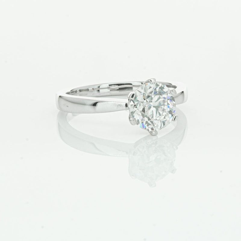 18ct White Gold 1.50ct Diamond Nova Ring-Ring-Walker & Hall