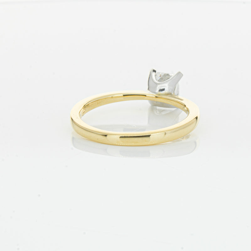 18ct Yellow Gold 1.00ct Princess Cut Diamond Royale Ring-Ring-Walker & Hall