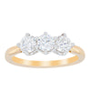 18ct Yellow Gold .93ct Diamond Coronado Ring-Ring-Walker & Hall