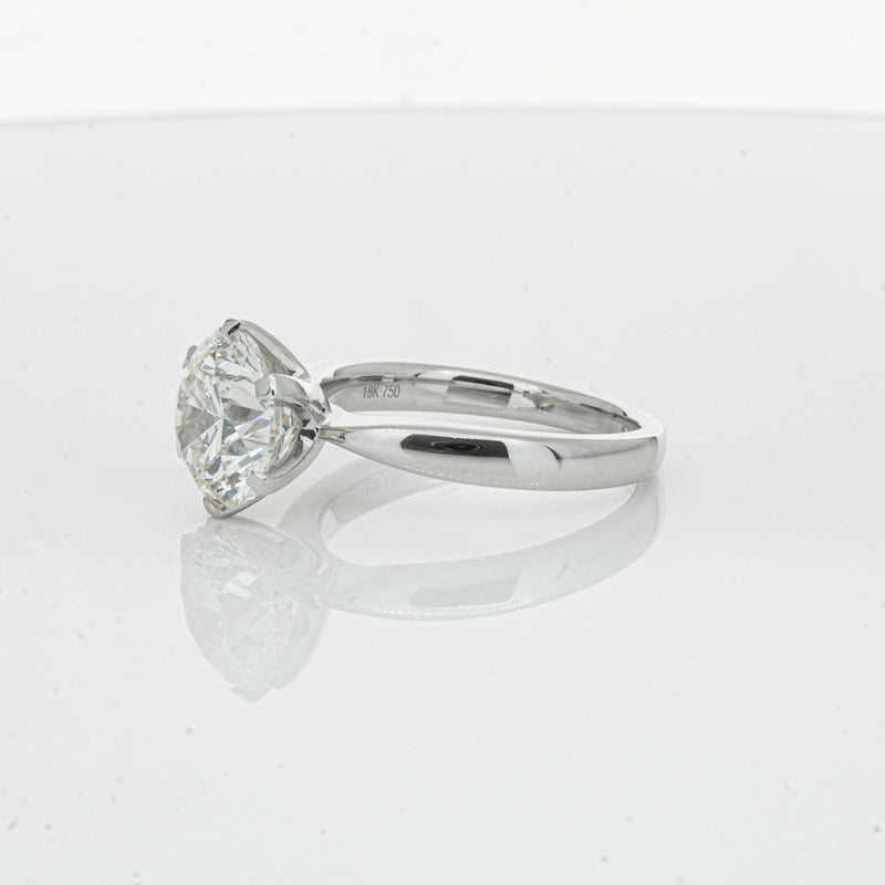 18ct White Gold 3.20ct Diamond Nova Ring-Ring-Walker & Hall