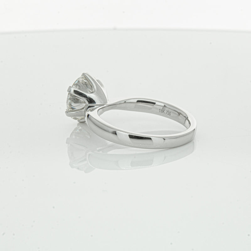 18ct White Gold 3.20ct Diamond Nova Ring-Ring-Walker & Hall