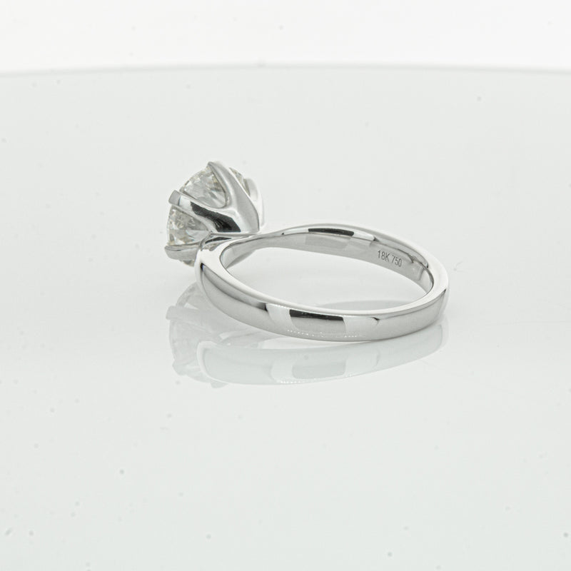 18ct White Gold 3.20ct Diamond Nova Ring-Ring-Walker & Hall