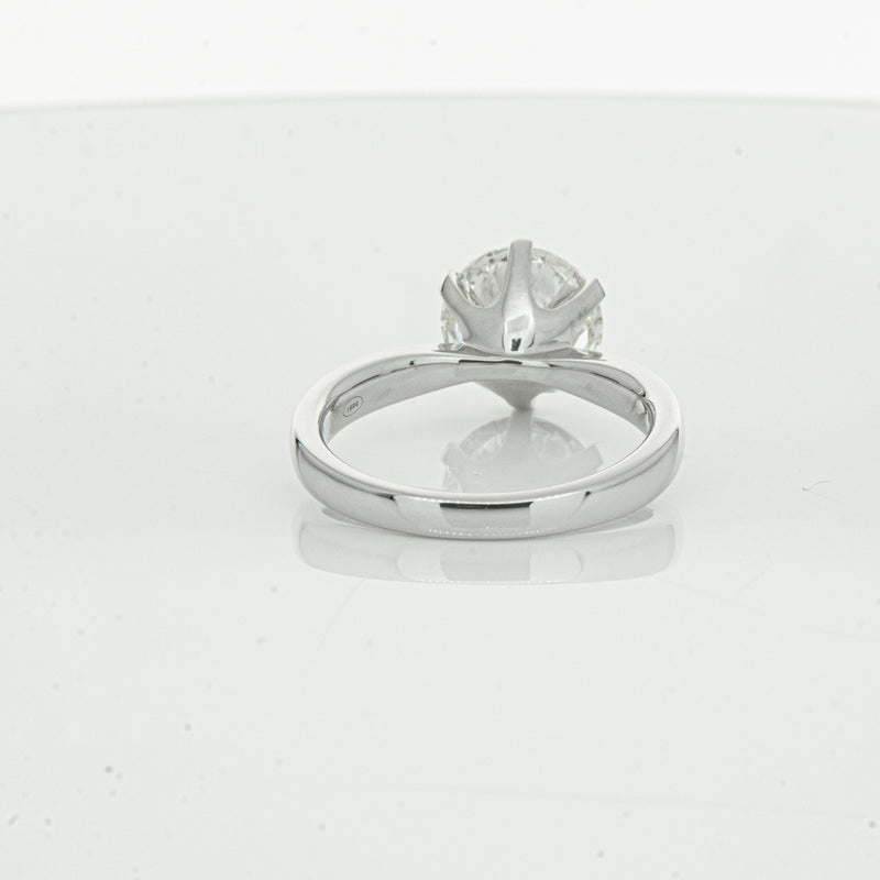 18ct White Gold 3.20ct Diamond Nova Ring-Ring-Walker & Hall