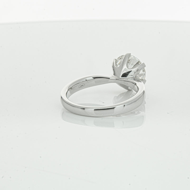 18ct White Gold 3.20ct Diamond Nova Ring-Ring-Walker & Hall