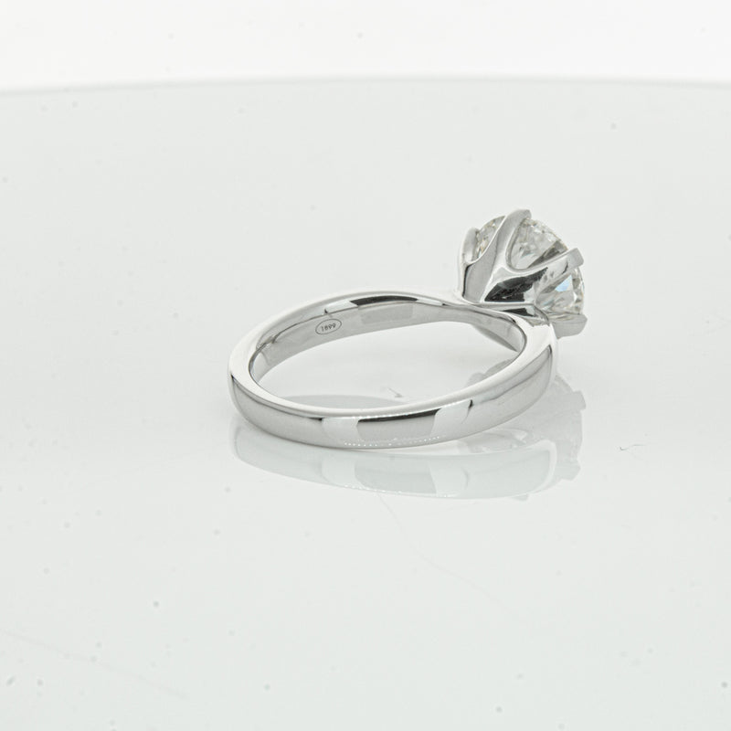 18ct White Gold 3.20ct Diamond Nova Ring-Ring-Walker & Hall