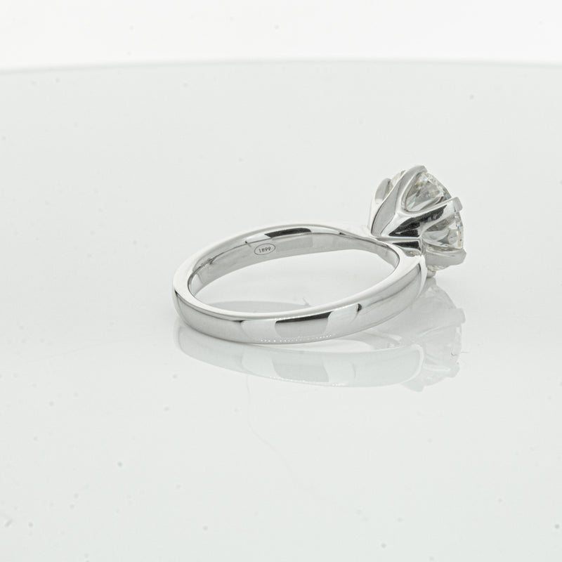 18ct White Gold 3.20ct Diamond Nova Ring-Ring-Walker & Hall