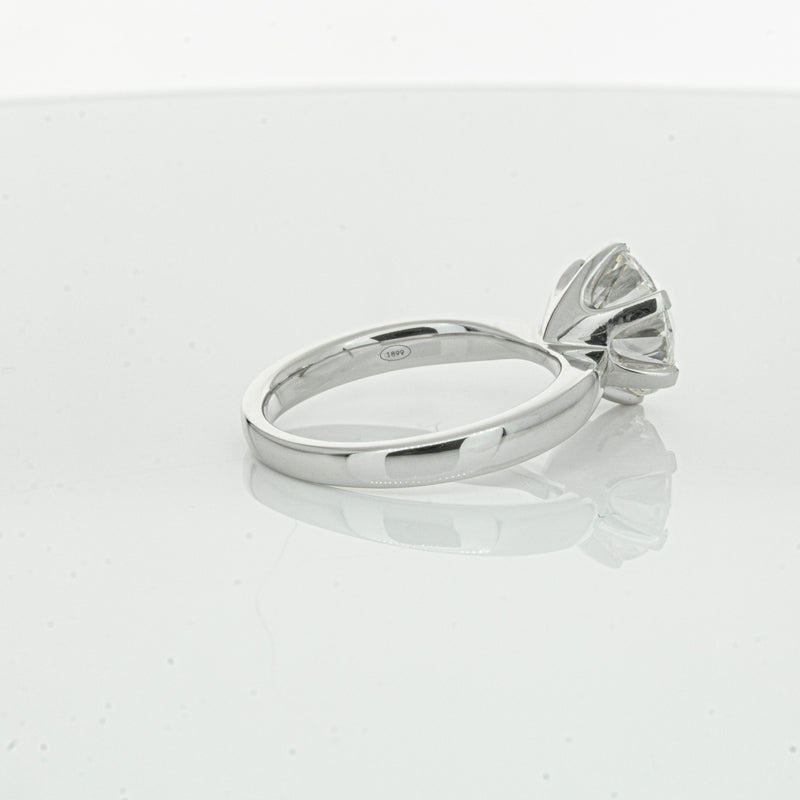 18ct White Gold 3.20ct Diamond Nova Ring-Ring-Walker & Hall