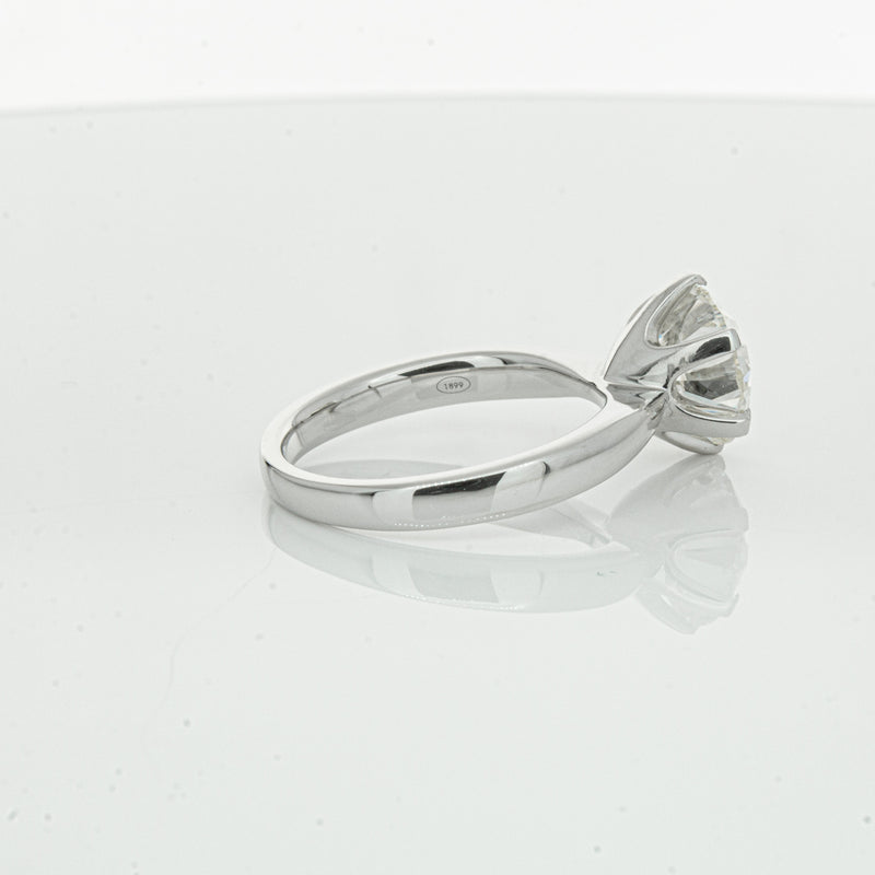 18ct White Gold 3.20ct Diamond Nova Ring-Ring-Walker & Hall