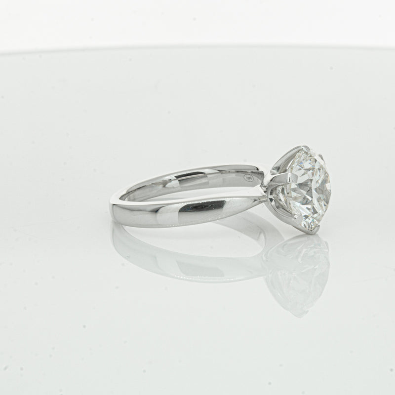 18ct White Gold 3.20ct Diamond Nova Ring-Ring-Walker & Hall