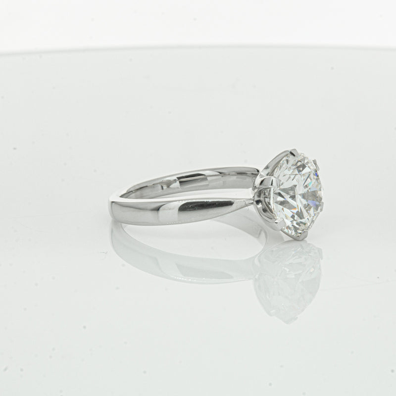 18ct White Gold 3.20ct Diamond Nova Ring-Ring-Walker & Hall