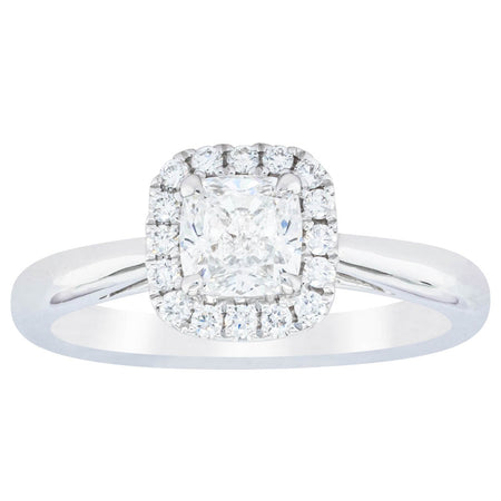 18ct White Gold .75ct Diamond Nina Ring-Ring-Walker & Hall