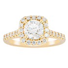 18ct Yellow Gold 1.00ct Diamond Manhattan Ring - Ring - Walker & Hall